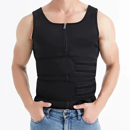 Ceinture de fitness en néoprène pour hommes et shapewear abdominale