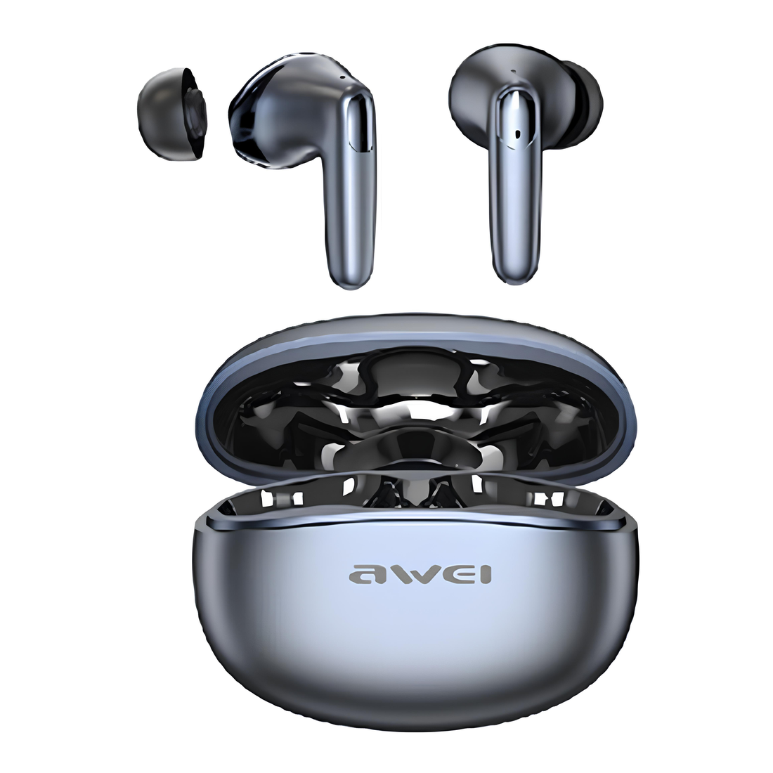 AWEI ECOUTEUR TWIN BLUETOOTH T90 GRIS AWEI