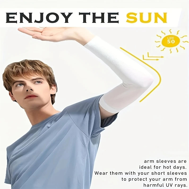 💪 Protection Solaire pour Bras – Tissu Anti-UV Intégral