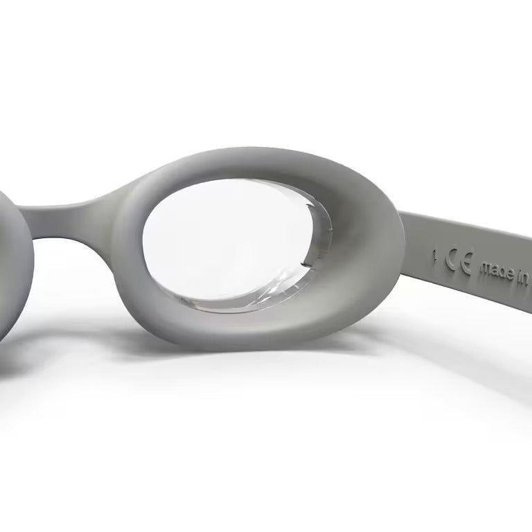 🏊‍♂️ Lunettes de Natation Ready – Taille Unique – Verres Clairs – Gris